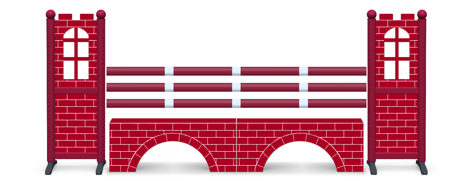 Kasteelvleugel en viaduct