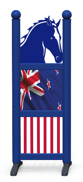 Wing > Combi paardenhoofd > Nieuw Zeeland Vlag
