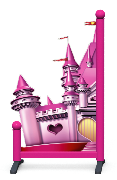 Zijvleugel > Roze kasteel