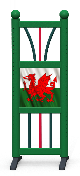 Wing > Combi D > Wales Vlag