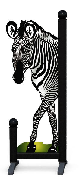 Zijvleugel > Zebra hoofd