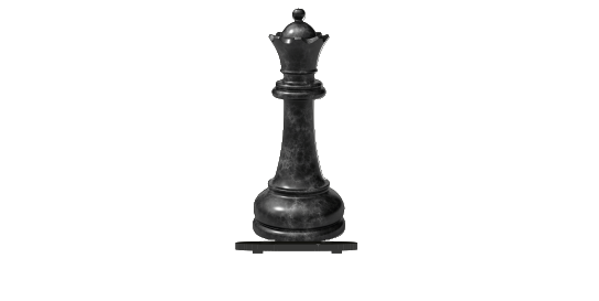 Opvulling hindernissen > Individuele schaakonderzetborden > Koningin