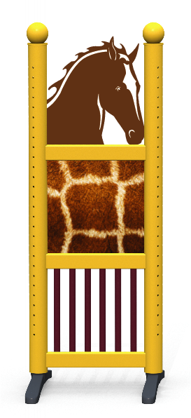 Wing > Combi paardenhoofd > Giraffe Huid