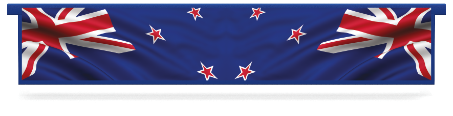 Opvulling hindernissen > Hanghek hindernis > Nieuw Zeeland Vlag