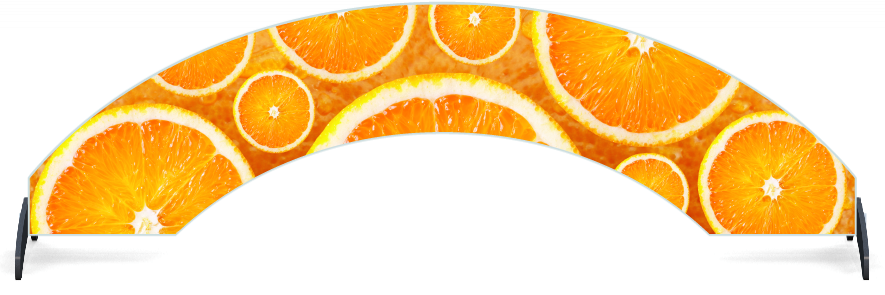 Onderzetters hindernissen > Onderzethek boog voor hindernissen > Sinaasappels