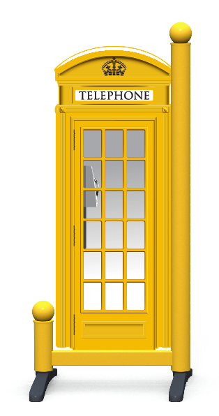 Wing > Telefooncel > Gele telefooncel